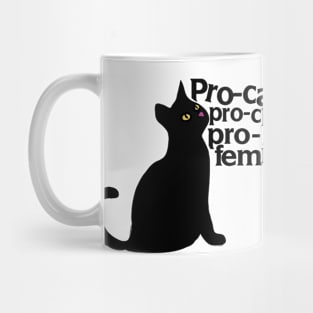 cat pro feminism Mug